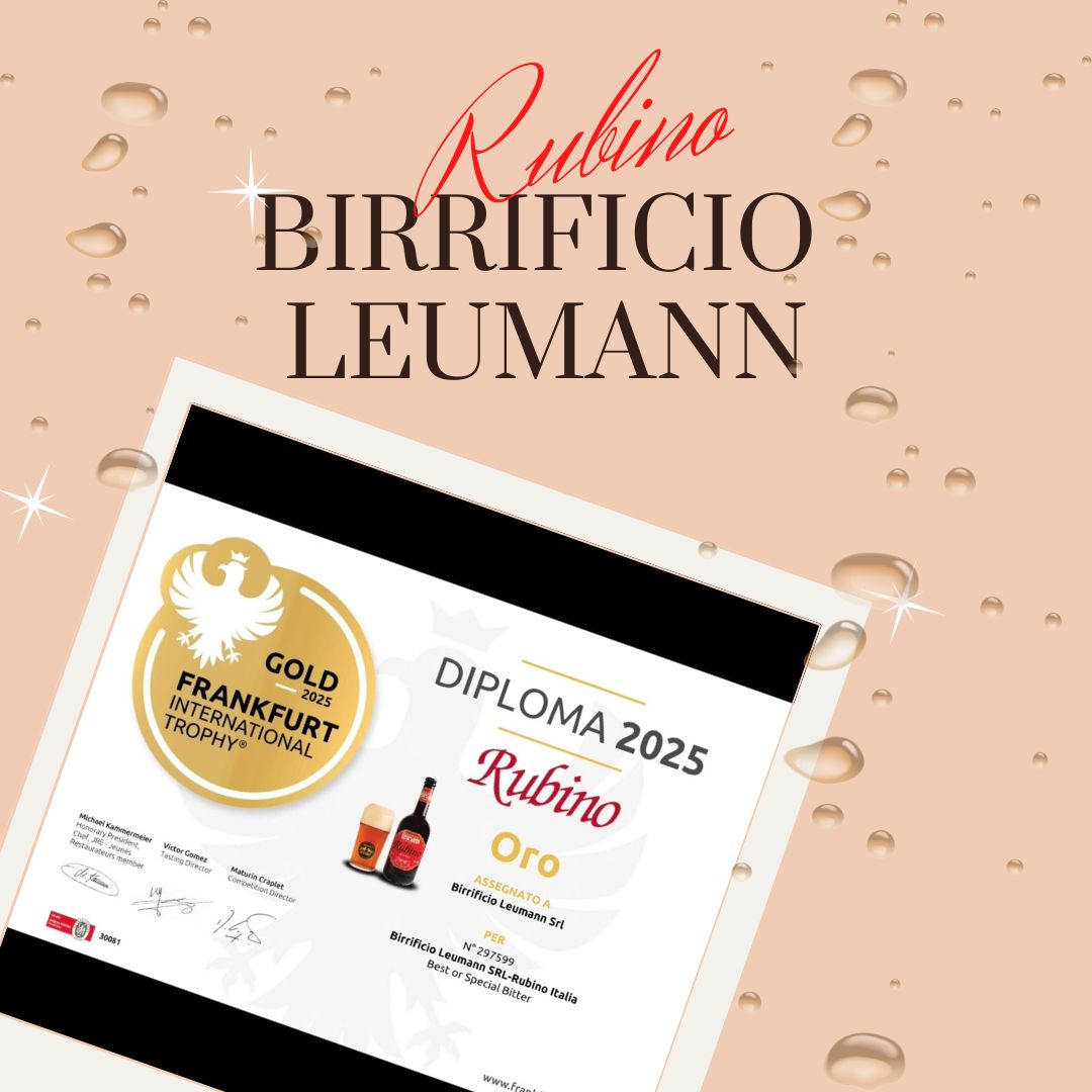 Rubino: la birra artigianale che continua a vincere in Europa Rubino: la birra artigianale che continua a vincere in Europa